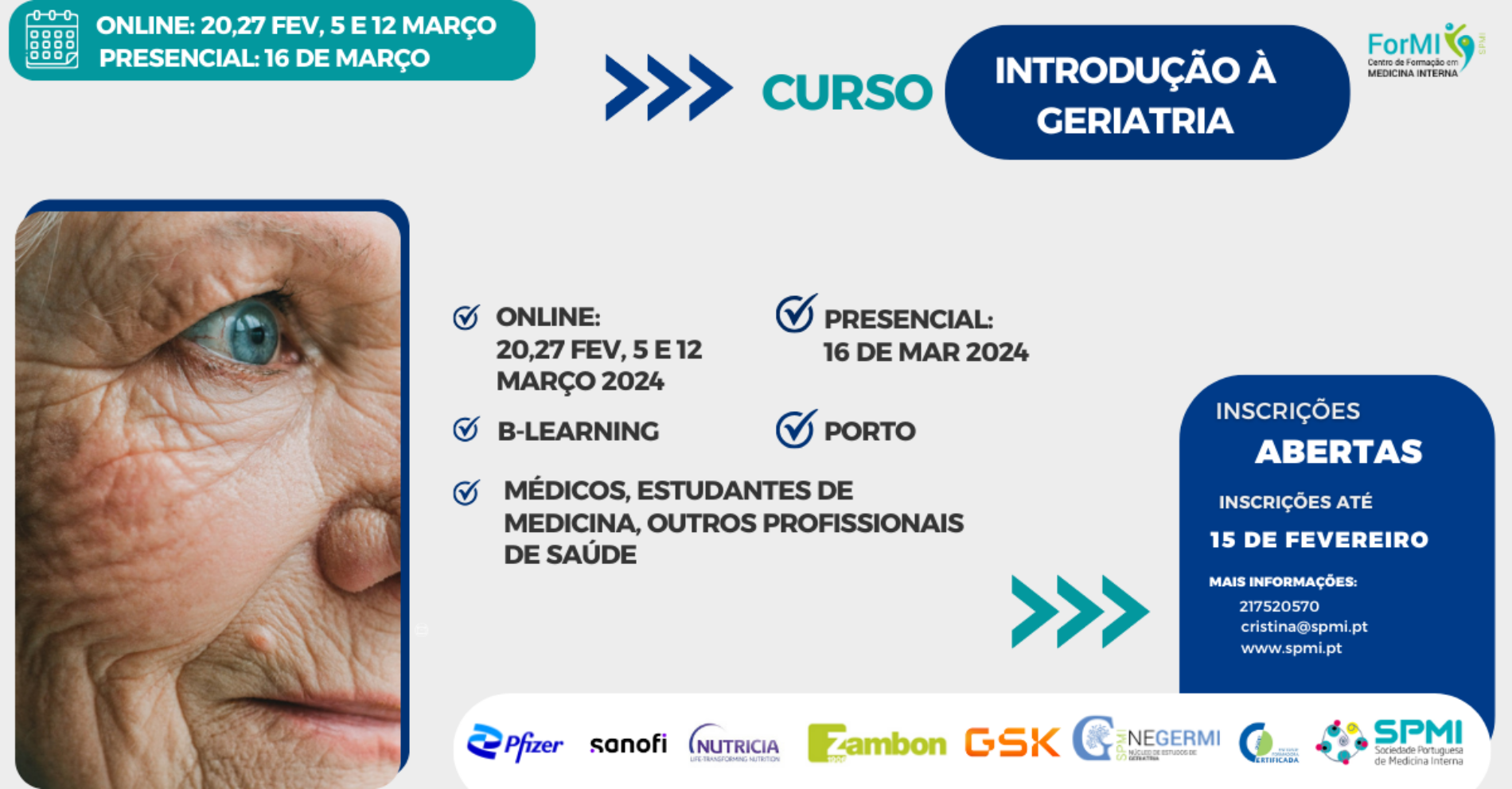 Curso de Introdução à Geriatria