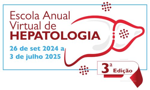 3ª edição da Escola Anual Virtual de Hepatologia anunciada para setembro de 2024