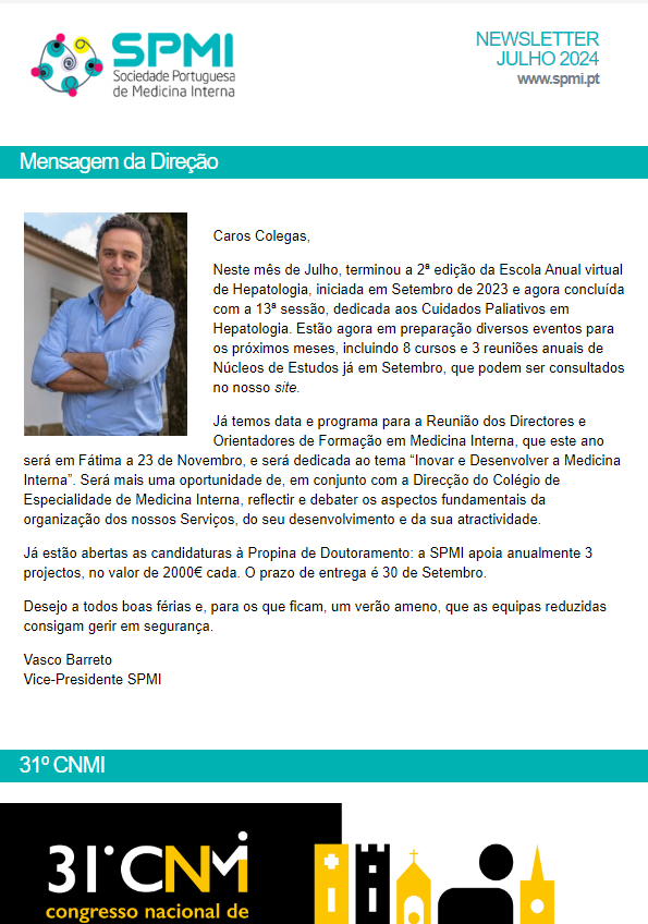 Newsletter Julho 2024