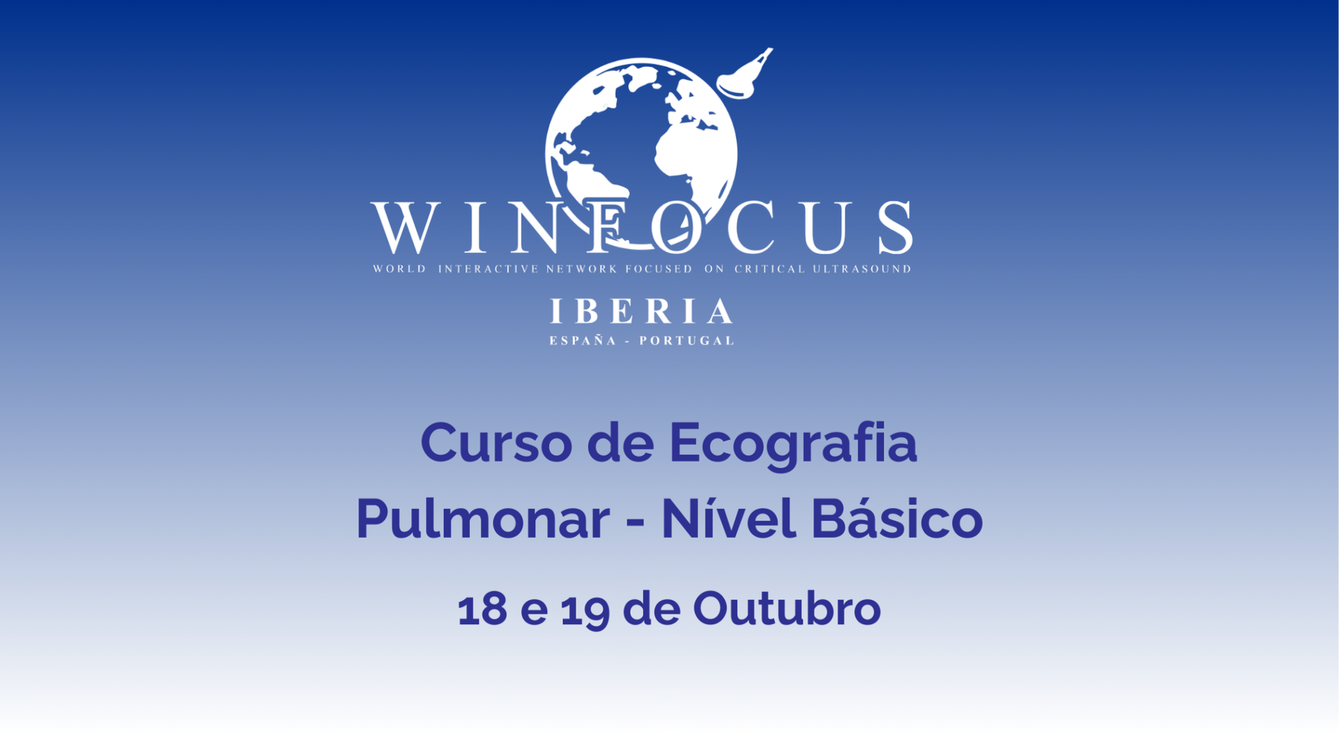 Curso de Ecografia Pulmonar – Nível Básico (CEP NB) – 18 e 19 de Outubro de 2024, Porto