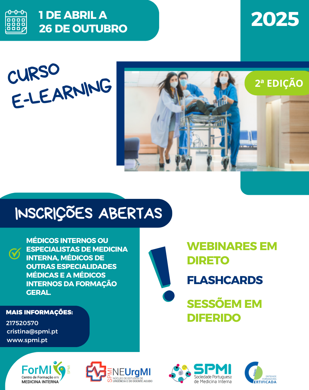 Curso Elearning Emergências e Urgências em Medicina Interna